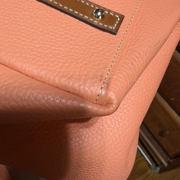 Dooney & Burke Hobo Tangerine Orange - Picture 8 of 12